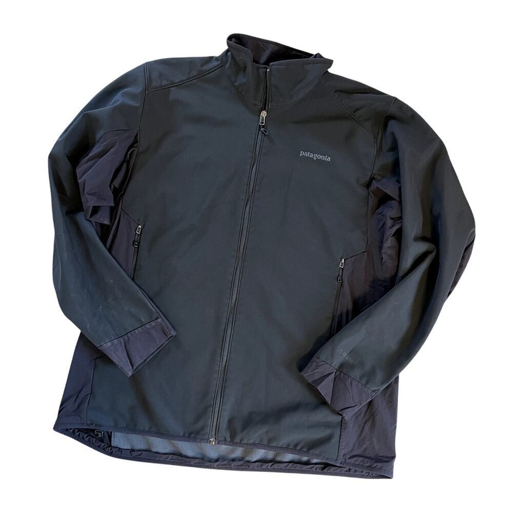 Patagonia Black Adze Softshell Polartec Jacket, Men's size XXL